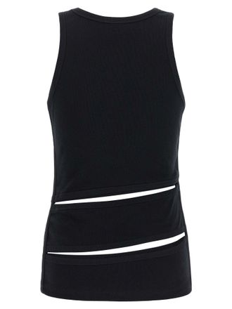Coperni Spiral Tank Top - Black