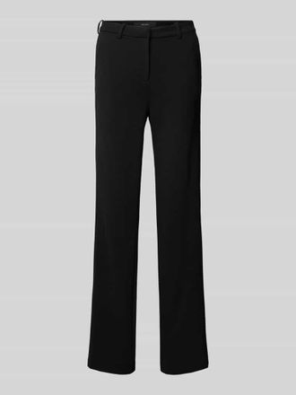 Vero Moda Regular Fit Stoffhose mit Gürtelschlaufen Modell ZAMIRA in Black, Größe XL/30