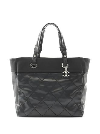Chanel MM Paris Biarritz shopper - Zwart