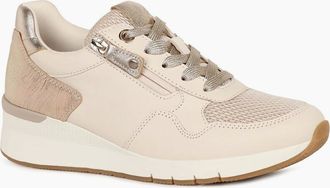 Gabor Womens Flower Womens Trainer - Tan - Size: 6.5