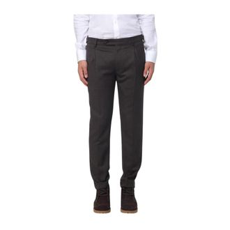 Berwich Pantalon - Heren - Broeken - Bruin - Maat: L Leer