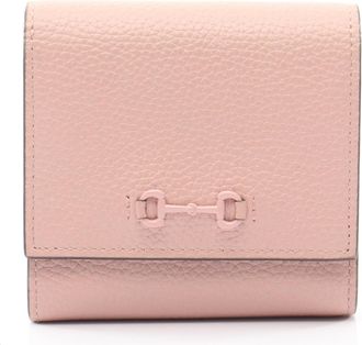 Gucci Pink Leather Wallet (Bi-Fold) (Pre-Owned)