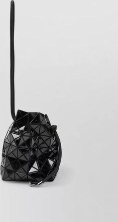 Bao Bao Issey Miyake shoulder bucket bag geometric strap design