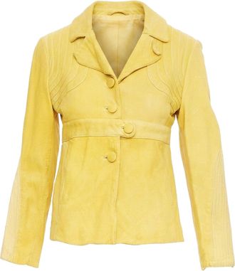 Marni Piped Leather Empire Jacket