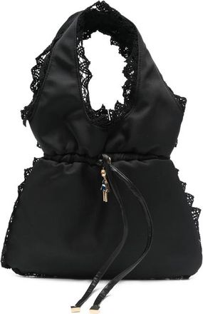 Vivetta Lace-trim Tote Bag