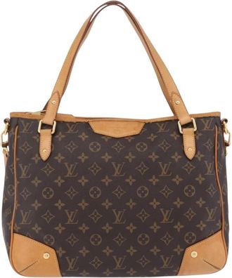 Louis Vuitton Estrela Monogram Canvas Brown Canvas Handbag (Pre-Owned)