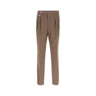 Brunello Cucinelli Slim-fit Trousers - male - Brunello Cucinelli - Slim-fit Trousers - Brown - XL - Trousers