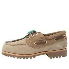 Timberland x Packer 3-Eye Lug Handsewn Boat Santa Fe TB0A6G83-EW1