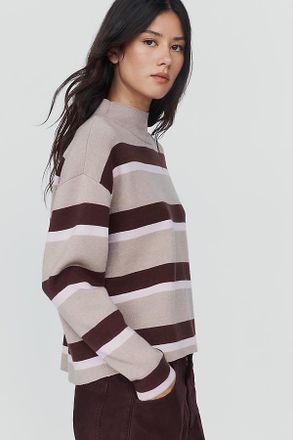 Maeve Carys Mock-Neck Sweater by Maeve