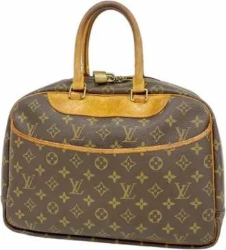 Louis Vuitton Pre-owned Handbags, female, Brown, Size: ONE SIZE Pre-owned Vintage Canvas Handbag