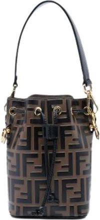 Fendi Pre-owned Mon Tresor Bucket Bag - Pre-owned - Mujer - Marr&oacute;n - ONE SIZE
