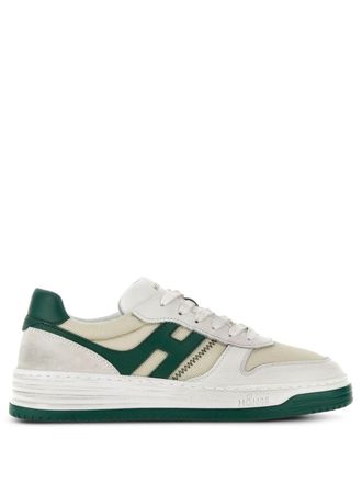 Hogan Sneakers H630 con applicazione - Bianco