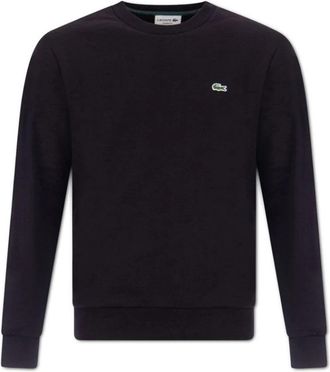 Lacoste Heren Sweatshirt Klassieke Stijl - Heren - Sweatshirts - Zwart - 2XL - Hoodies & sweatvesten