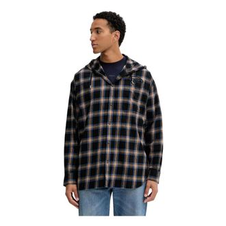 Diesel S Dewny Hood Shirt - Heren - Zomerjassen - Veelkleurig - L - Katoen - Jassen