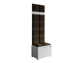 Habitat et Jardin Conjunto Para Recibidor Comfivo Pinus Vii, Blanco + Manila 04, 207x65x34cm, Tapiz, Aglomerado Laminado, Montada En La Pared, Colocada