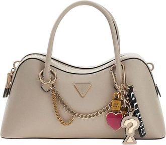 Guess Handbags, female, Beige, Size: ONE SIZE Davina Satchel