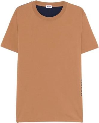 Moschino Heren, Tops, Bruin, Maat: M