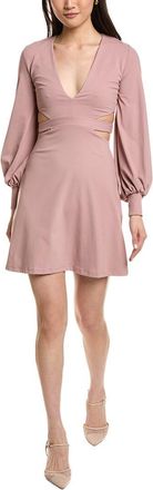 Susana Monaco Deep V Center Open Dress