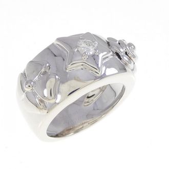 Chanel White Gold (18K) Band Ring (Pre-Owned)