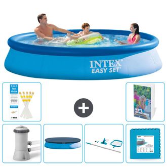 Intex Piscina Easy Set Redonda - 366x76 Cm - 7-piezas S191