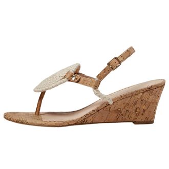 Jack Rogers Reef Wedge Cork / Natural Jute Rope 113231WG01-NAT Womens