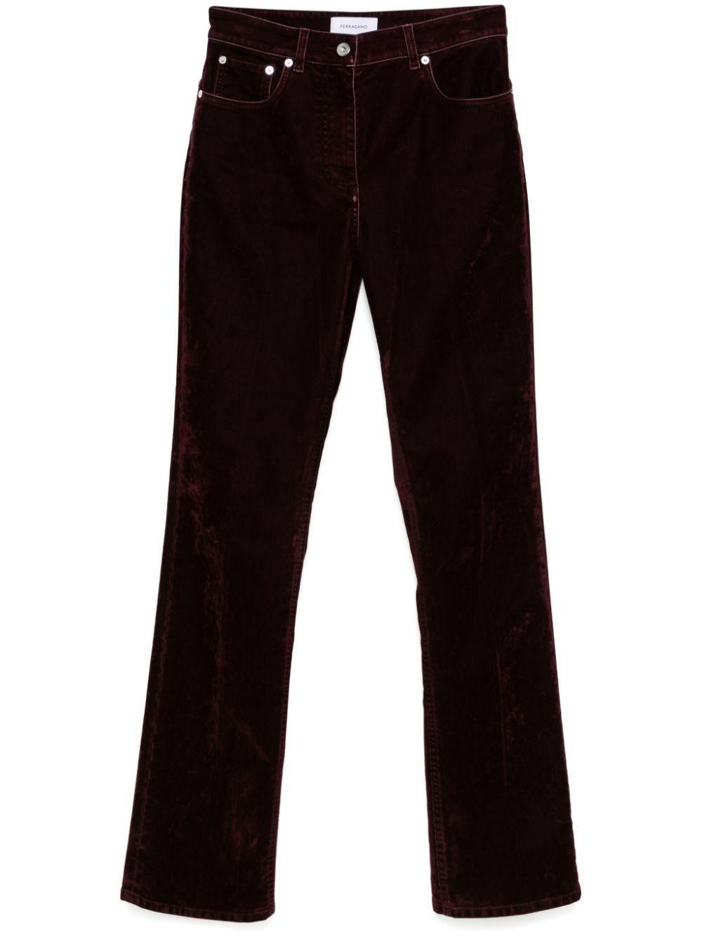 【Ferragamo】 Mid-riseストレートジーンズ FERRAGAMO - Straight leg jeans Denim - The Corner