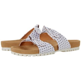 Jack Rogers Rose Double Knot Comfort White / Plaid Black 124211SA10-120 Womens