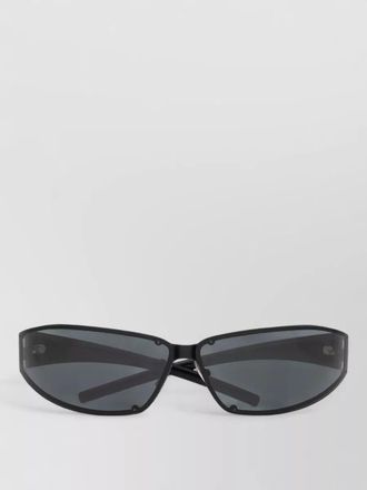Saint Laurent acetate shield sunglasses