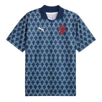 Puma Heren ftblNRGY+ Retro Portugal Voetbalshirt (Blauw)