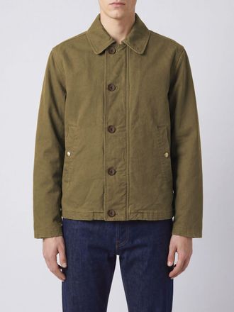 The Row Ghost Capsule Cotton Shirt Jacket with Slit Pockets