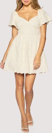 Lost + Wander Springtime Charm Minidress in Cream at Nordstrom, Size Medium