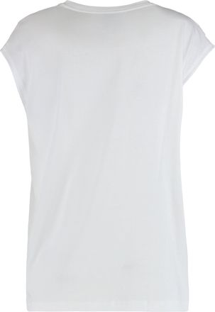 Vince Womens T-Shirt Pima Cotton Optic White T-Shirts & Jerseys