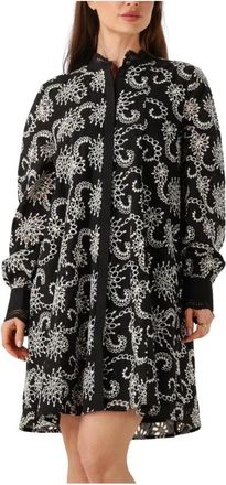 Bruuns Bazaar Kleedjes, Dames, Zwart, S, Ocean Jurk voor veelzijdige stijl