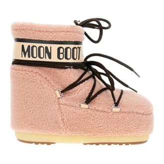 Moon Boot Moon Boot, Winter Boots, female, Pink, Size: 9 US Icon Low Boot