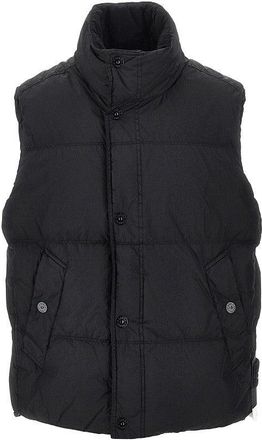 Stone Island Garment Dyed Crinkle Reps Ny down vest Man XXL