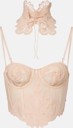 Zimmermann Rebellion Filigree bustier and choker set