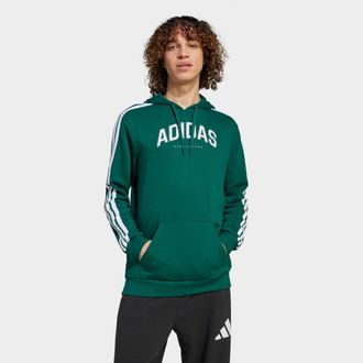 adidas Kapuzensweatshirt ADIDAS SPORTSWEAR CODES COLLEGIATE GRAPHIC HOODIE, Herren, Gr. M, gr&uuml;n (collegiate gr&uuml;n), Obermaterial: 70% Baumwolle, 30% Polyester