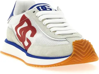 Dolce & Gabbana Womens Multicolor Polyester Athletic Sneakers