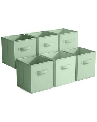 Sorbus 11In 6 Pack Foldable Storage Cubes