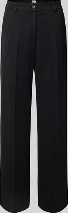 Brax Brax Regular Fit Stoffhose mit Bügelfalte Modell Maine in Black, Größe 34L