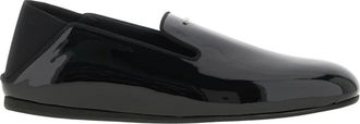 Giuseppe Zanotti Lucky Instappers Mokassins - Heren - Loafers - Zwart - 43 EU - Leer - Schoenen
