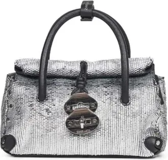 Zanellato Mujer, Bolsos, Gris, Talla: ONE Size