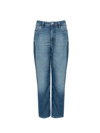 Guess Jeans Mom Fit Vrouw blauw