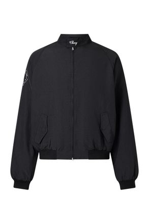 Cherry Los Angeles Championship Embroidered Shell Bomber Jacket