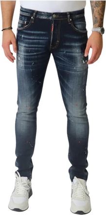 My Brand Slim-fit Jeans - Heren - Slim Fit Jeans - Blauw - W31 - Leer - Jeans