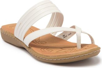 B&oslash;rn Alisha Slide Sandal in White at Nordstrom Rack, Size 10