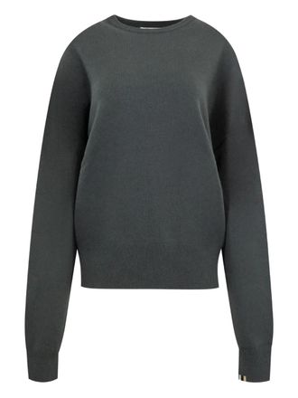 Extreme Cashmere Tes crew-neck sweater - unisex - Elastane/Cashmere/Nylon - One Size - Grey