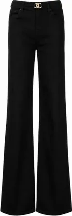 Liu Jo Dames, Jeans, Zwart, Maat: W28 Denim