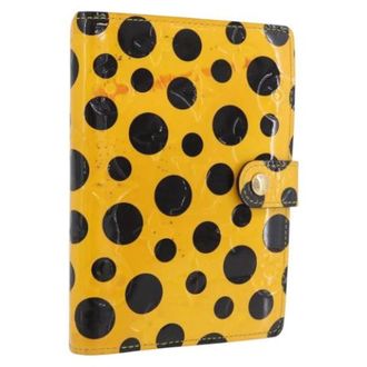 Louis Vuitton Pre-owned Day Planner Cover - Dames - Pre-owned - Geel - Maat: ONE Size Leer