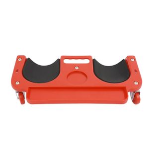 OEM Rodillera Enrollable, Soporte Ergon&oacute;mico, Movilidad Flexible, Roja